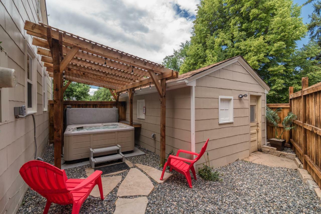 Italian Style In Old Town With Private Hot Tub Villa Fort Collins Bagian luar foto