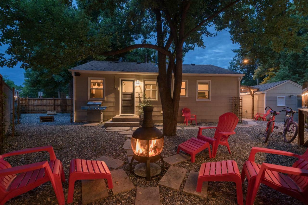 Italian Style In Old Town With Private Hot Tub Villa Fort Collins Bagian luar foto